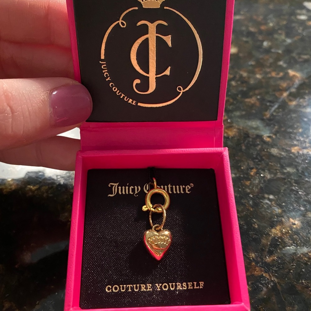 BRAND NEW Juicy Couture Heart Charm - Picture 1 of 4
